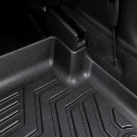 Custom Fit  3D TPE All Weather Car Floor Mats Liners for Honda CRV 2017-2020 (1st & 2nd Rows, Black)