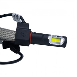 2×30W Car Motorcycle LED Headlight Bulbs 9006 HB4 6000K White 6000LM Plug-N-Play (Pack of 2)